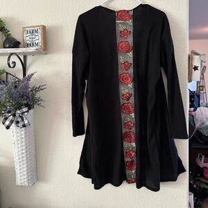 Charlotte Russe size medium in NWT open front black cardigan